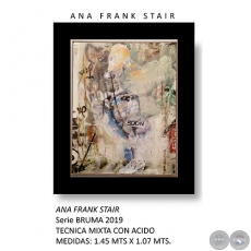 ANA FRANK STAIR - Serie BRUMA de Dario Cardona - Ao 2019